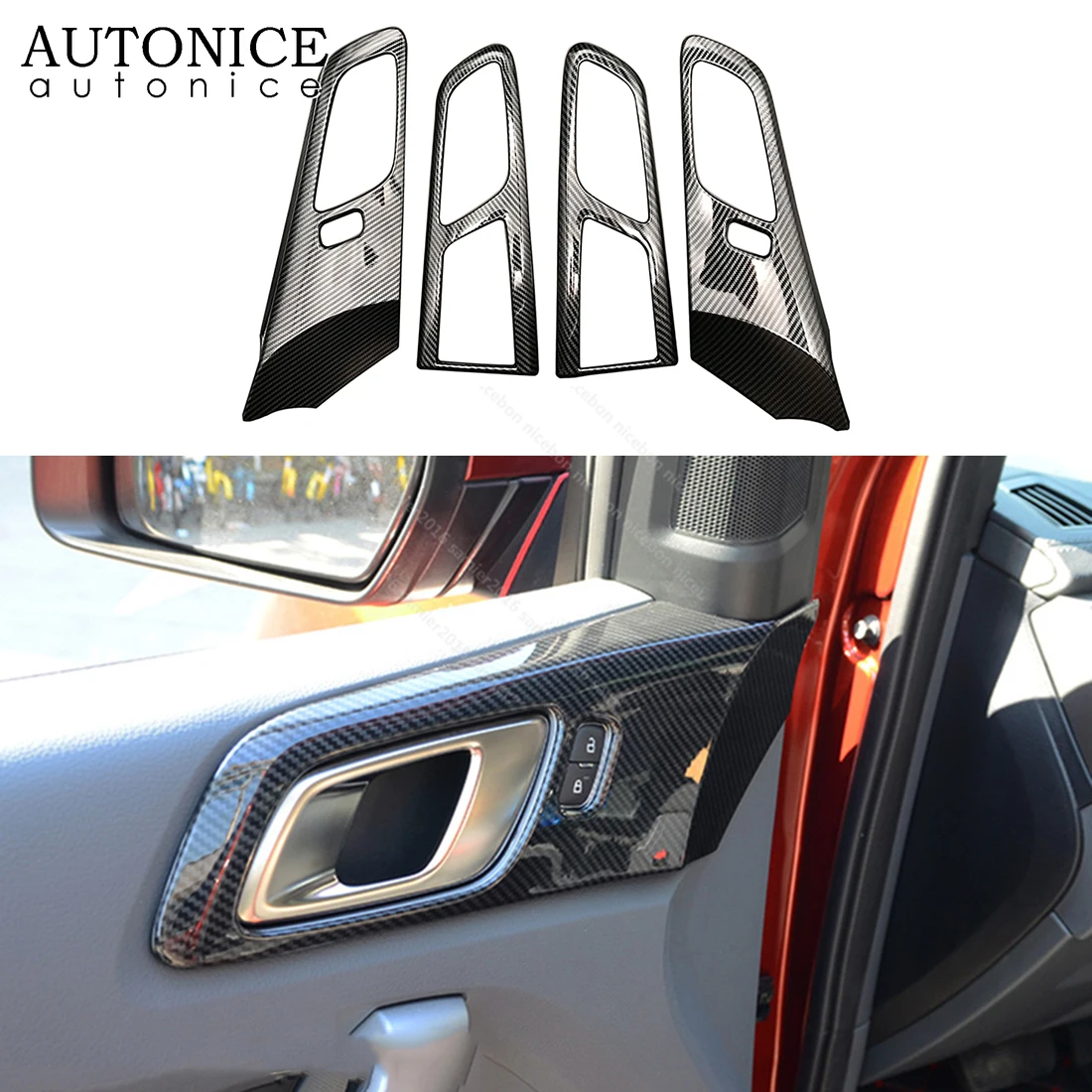 Декоративная крышка для рамы чаши 4 шт. 2016 2017 2018 2019 2020 углеродное волокно цветные