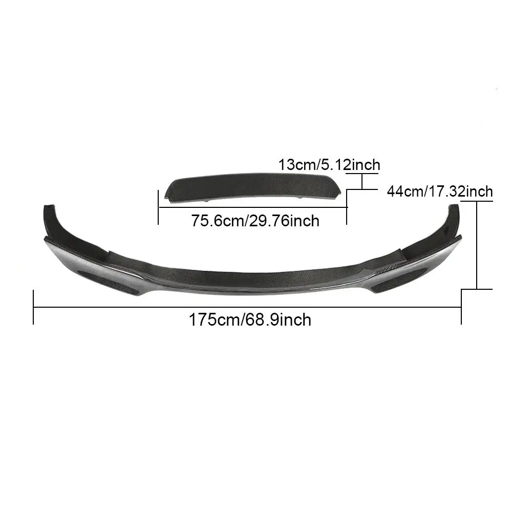 Высококачественный передний бампер из углеродного волокна для BMW 5-Series F10 F18 M5 2012