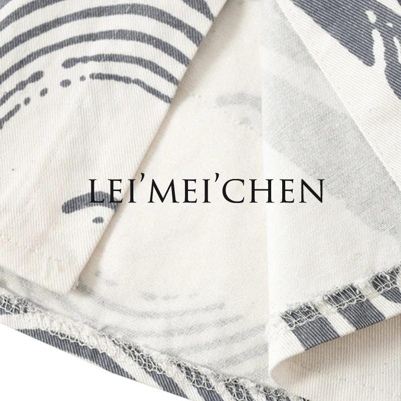 

LEIMEICHEN Casual Printed Long Sleeve Shirt Men High Streetwear 2020 Fall Women Shirt Retro Shirts Harujuku Mens Shirt RFX1030