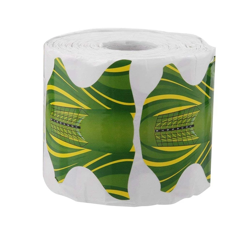 500 шт нейл арта акрил наконечник гель руководство наращивание ногтей стиль