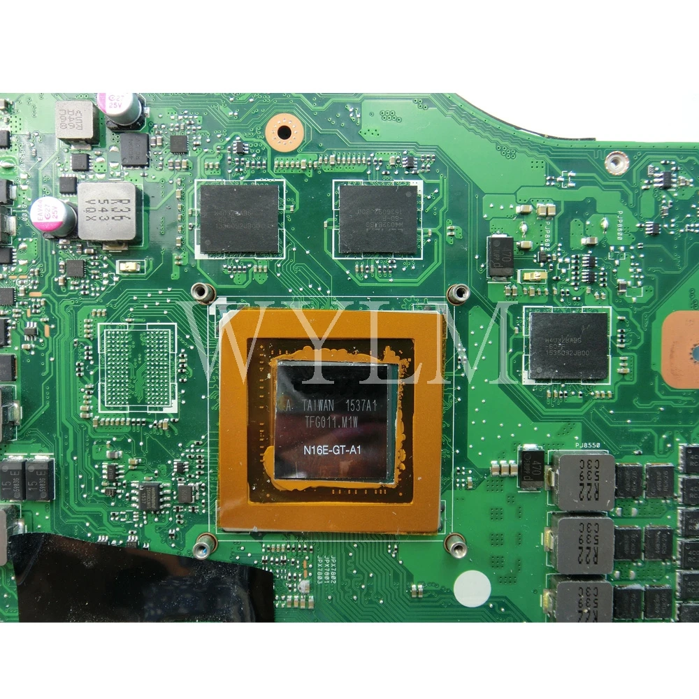 G751JT i7 4750CPU GTX970M материнская плата REV2.5 для ASUS G751J G751JY ноутбука 90NB06M1 R00070