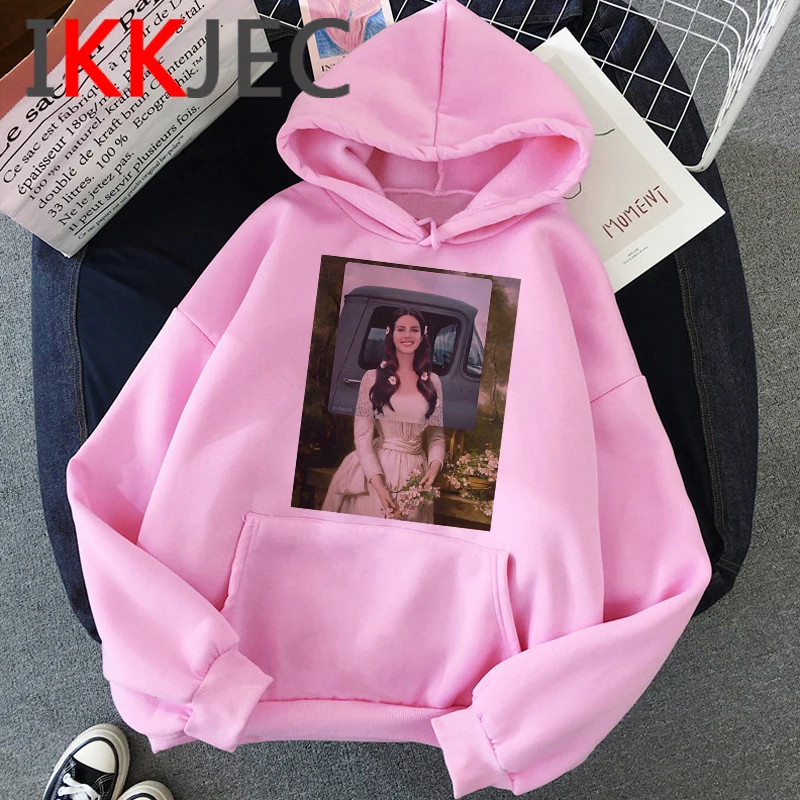 

lana del rey hoodies female streetwear Ulzzang graphic female pullover hoody 2020 y2k aesthetic