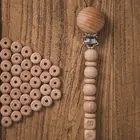 20 шт. деревянные бусины Мини бусины Abacus BPA бесплатно Буковые Детские Прорезыватели DIY цепочка браслет деревянный пустой подарок для медсестры детский продукт