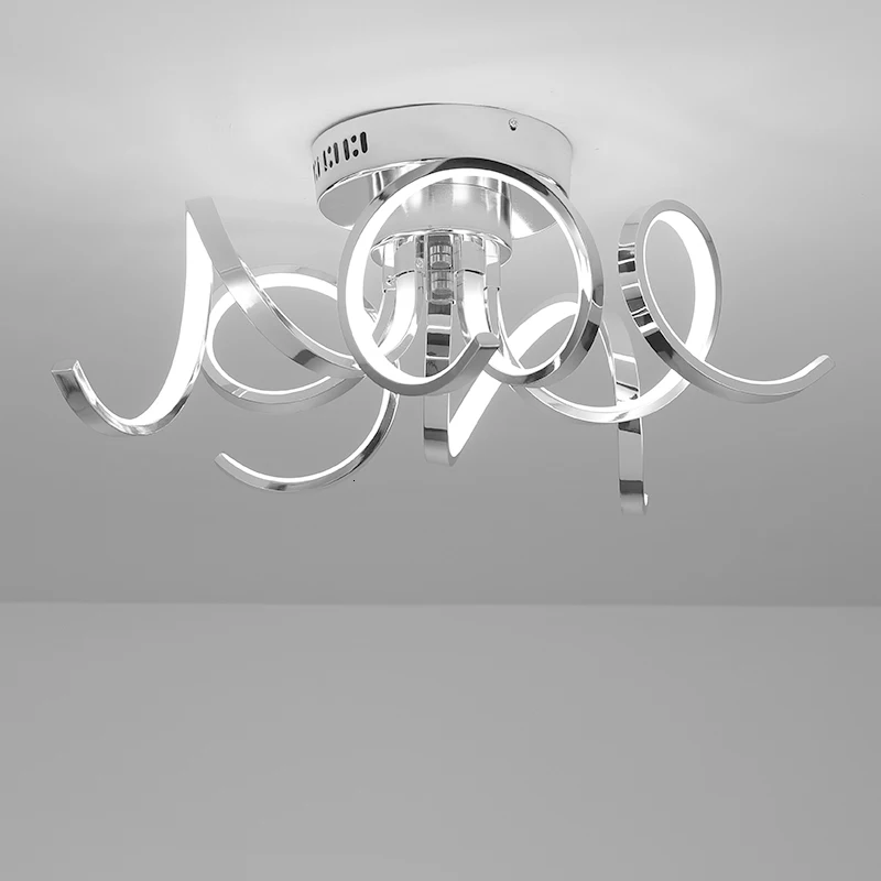 Новый дизайн хромированный/позолоченный светодиодный потолочный светильник