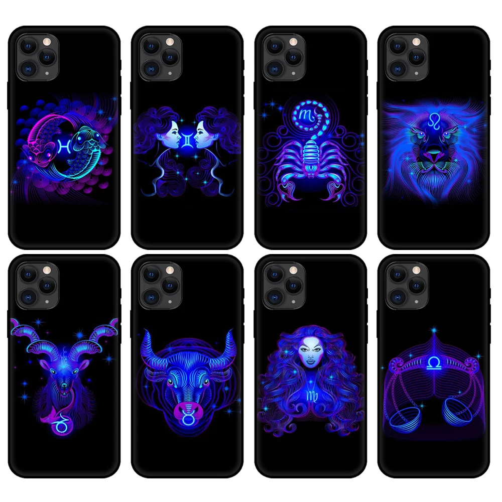 Черный чехол из термопластичного полиуретана для iphone 5 5s se 6 6s 7 8 plus x 10 крышка XR XS 11