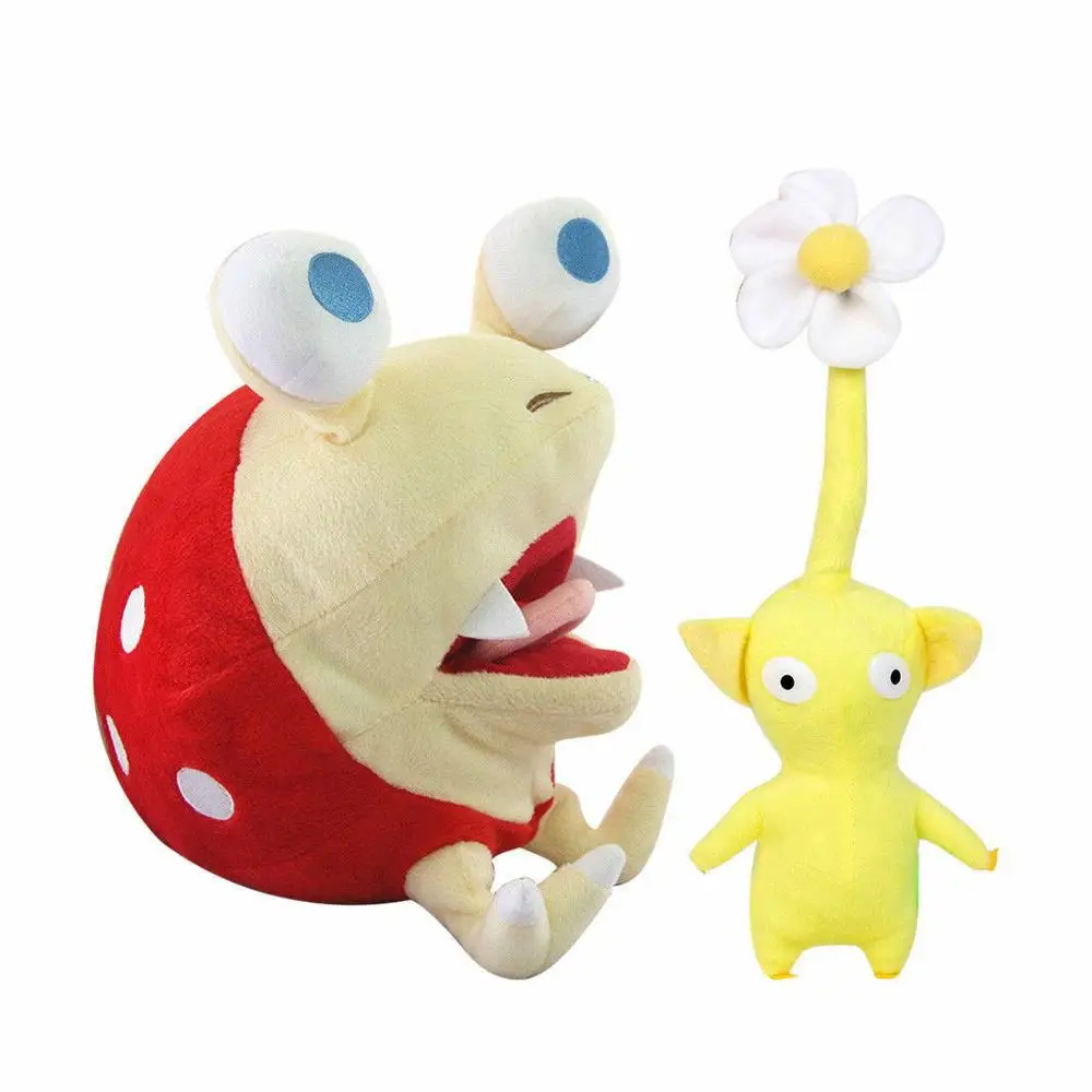 Плюшевая кукла Bulborb Chappy + желтый цветок мягкие игрушки животные коллекция