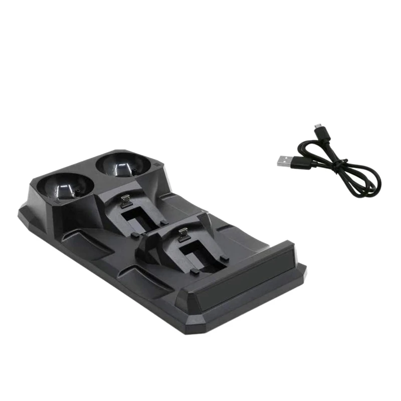 4 в 1 зарядная док станция с подставкой для быстрой зарядки светодиодный