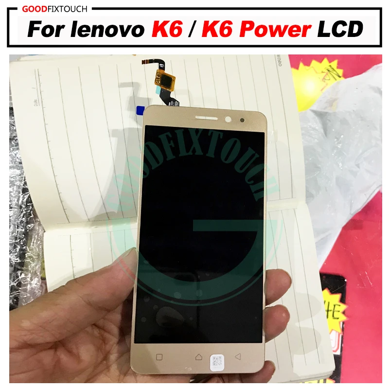 Оригинальный ЖК дисплей для Lenovo K6 сенсорный экран дигитайзер в сборе k6 Power