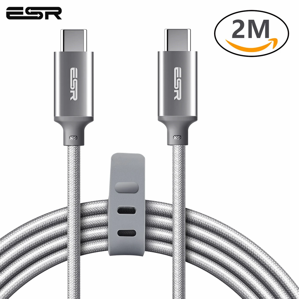 Кабель ESR для быстрой зарядки и синхронизации данных Type c кабель USB 2 0 MacBook Samsung S8 LG G6
