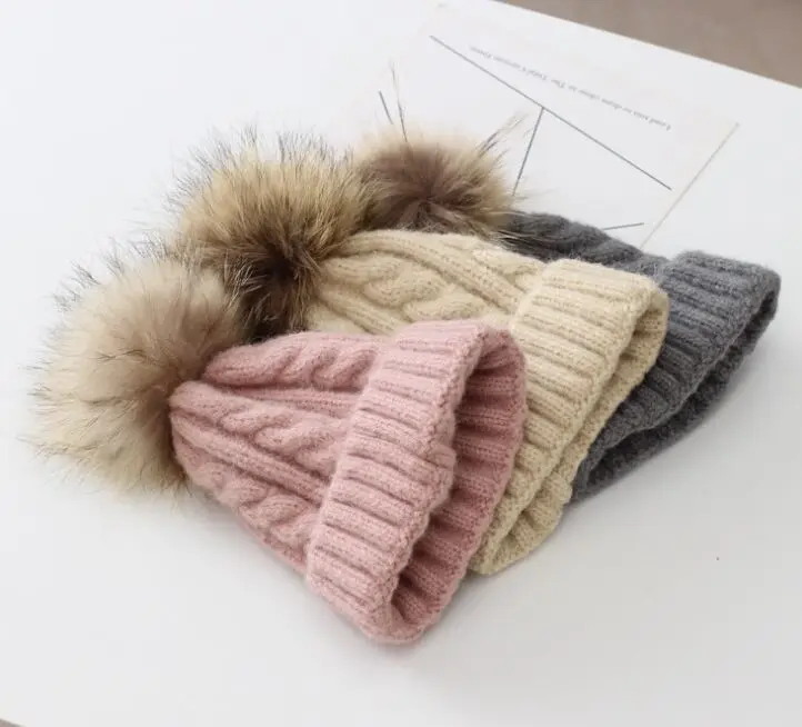 Новинка шерстяная шапка Witner Girl с узором в виде спирали толстая теплая завивка