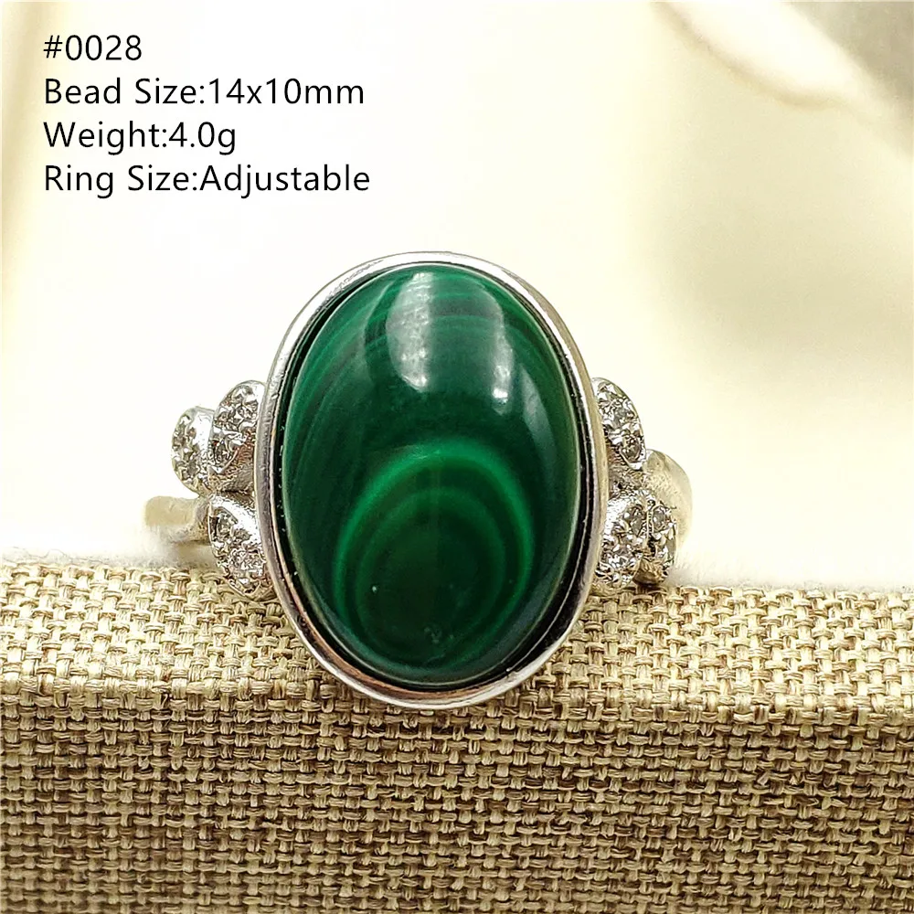 Новое натуральное малахитовое кольцо Chrysocolla регулируемое женские вечерние