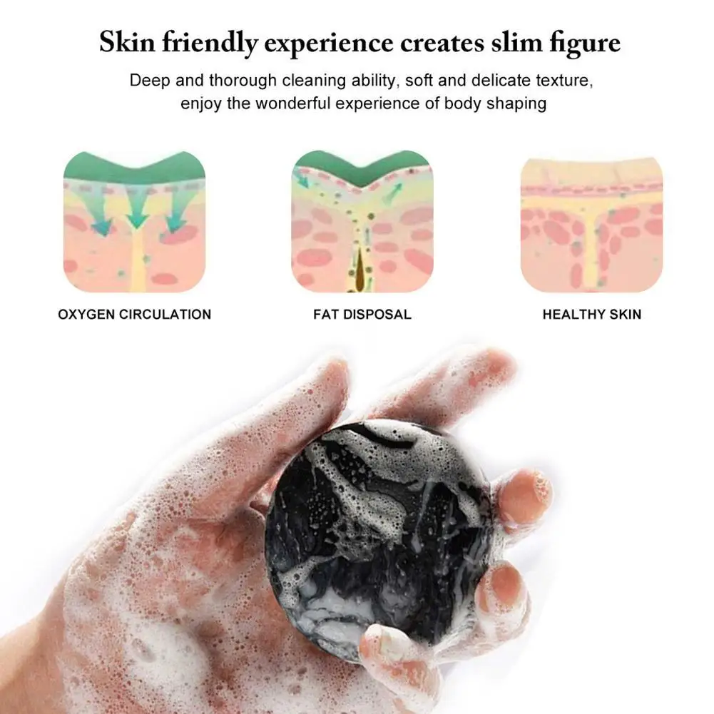Кофе из вулканической глины мыло для похудения очищающее и Отбеливающее тело