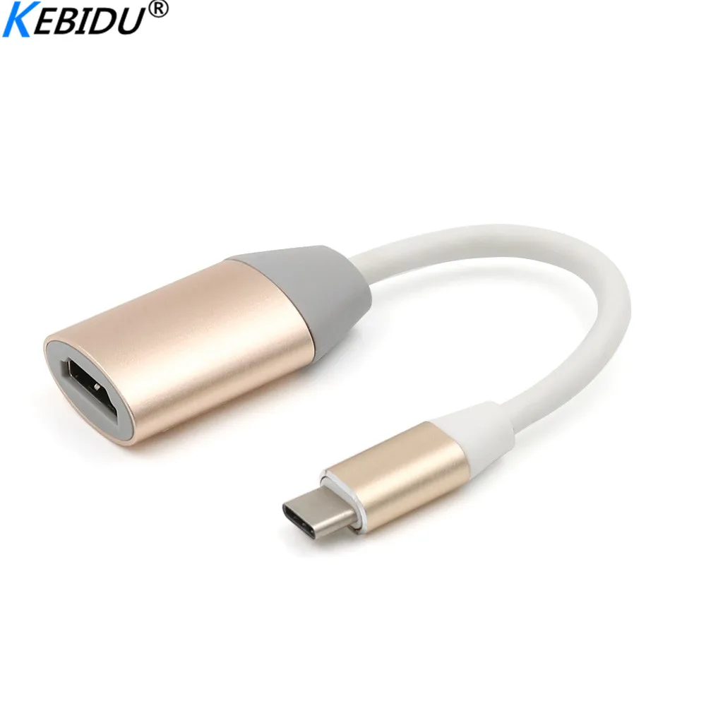 Переходник с TYPE-C на HDMI-совместимый 4K переходник Type C 3 1 папа мама Кабель-адаптер