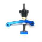 Т-образная Торцевая направляющая, зажим для деревообработки, синий