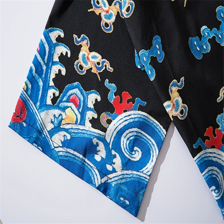 Кимоно для взрослых в японском стиле Традиционная японская одежда с принтом