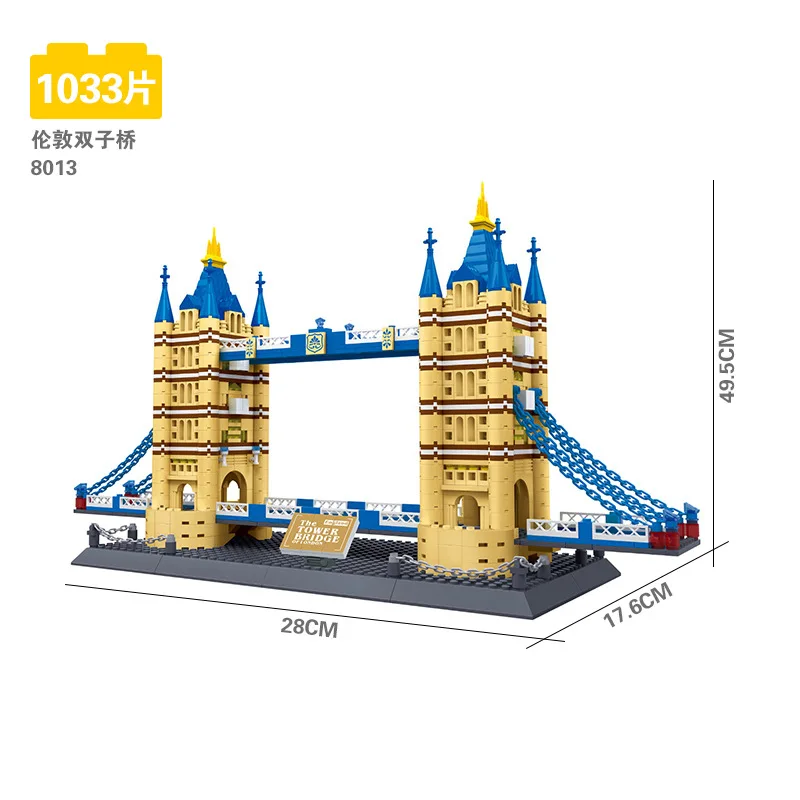 Строительные блоки совместимые с городской архитектурой статуей свободы Нью