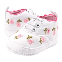 baby girl shoes white lace floral embroidered soft shoes prewalker walking toddler kids shoes first walker free shipping