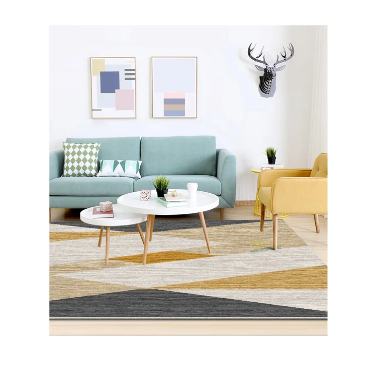 

30/5000 Carpet modern contracted Nordic living room tea table blanket geometric household INS bedroom carpet full shop room