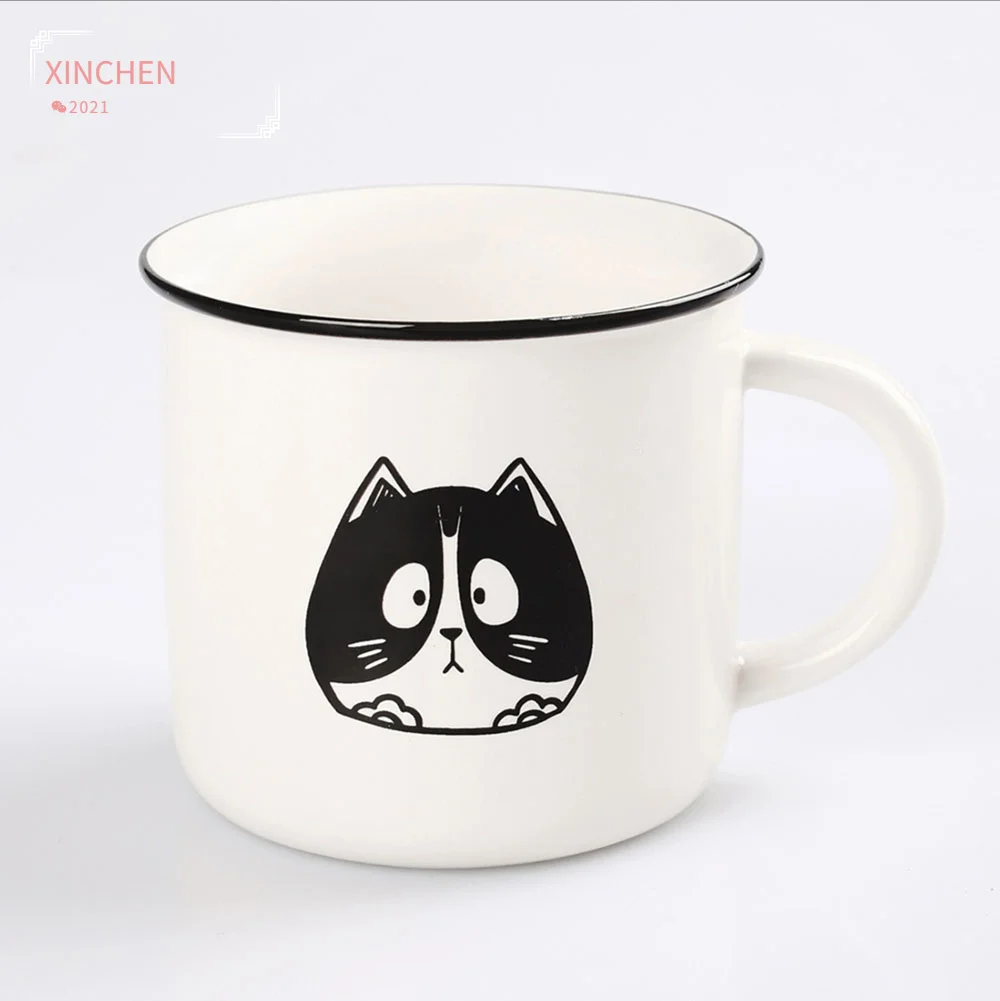

Mugs Mugs Coffee Cups Coffee Cup Tazas De Ceramica Creativas Cute Coffee Mugs and Cups Cat Cup Gift Couple Ceramic Cup