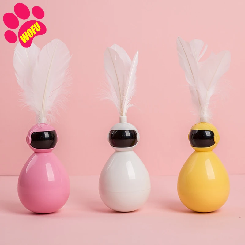 Развлекательные игрушки WOFUWOFU игрушка для домашних животных кошек неваляющийся