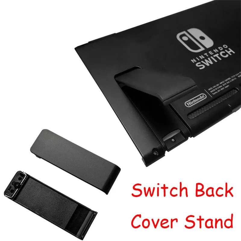 10pcs original host back shell stand for nintendo switch game console stand holder with screw host back shell kickstand bracket free global shipping