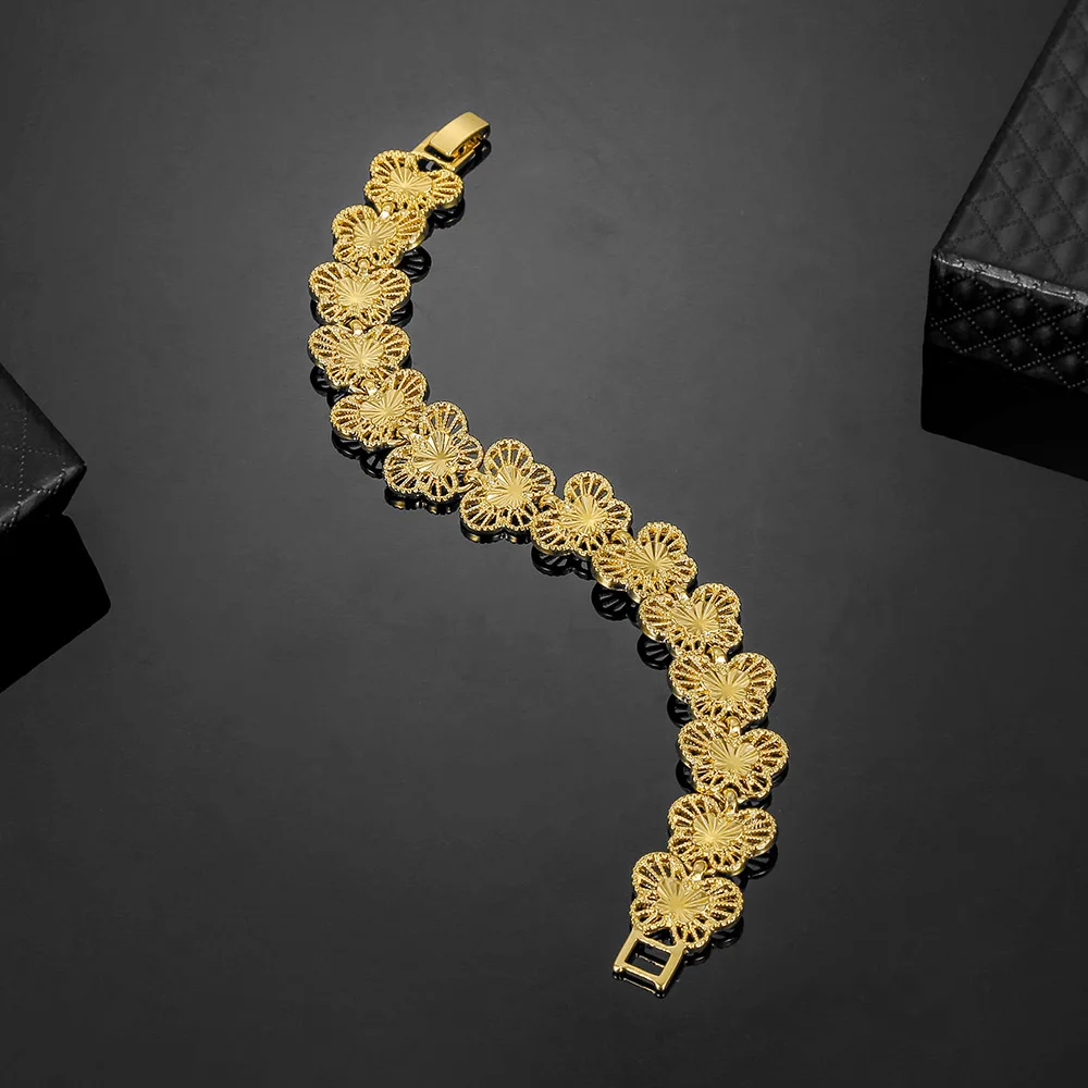 Модный браслет в форме золотистой бабочки турецкий Аллах кубинская цепь золотой