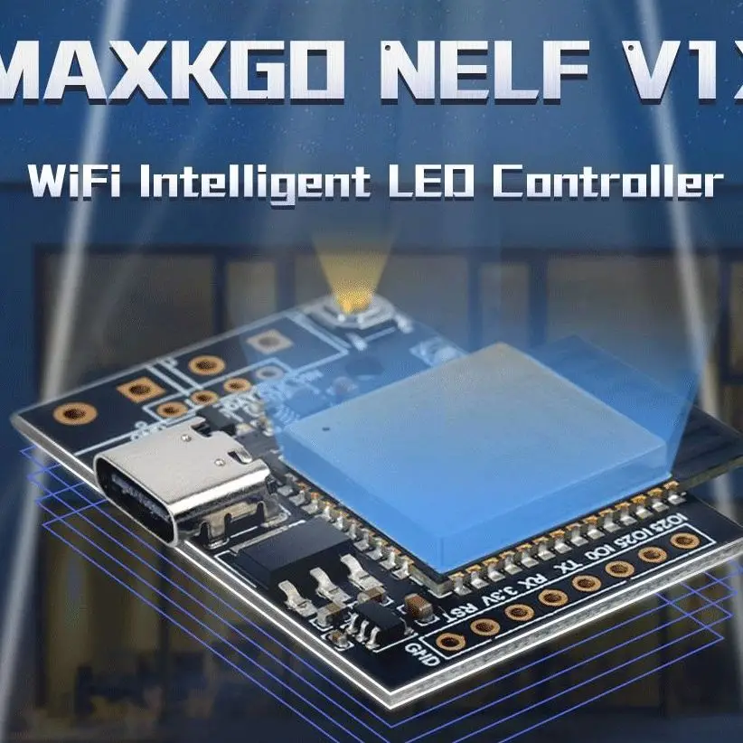 

RGB Driver LED Strip Light Controller with Wifi Smart for Home / Courtyard / Festive / Party / Brithday Atmosphere | NELF V1X