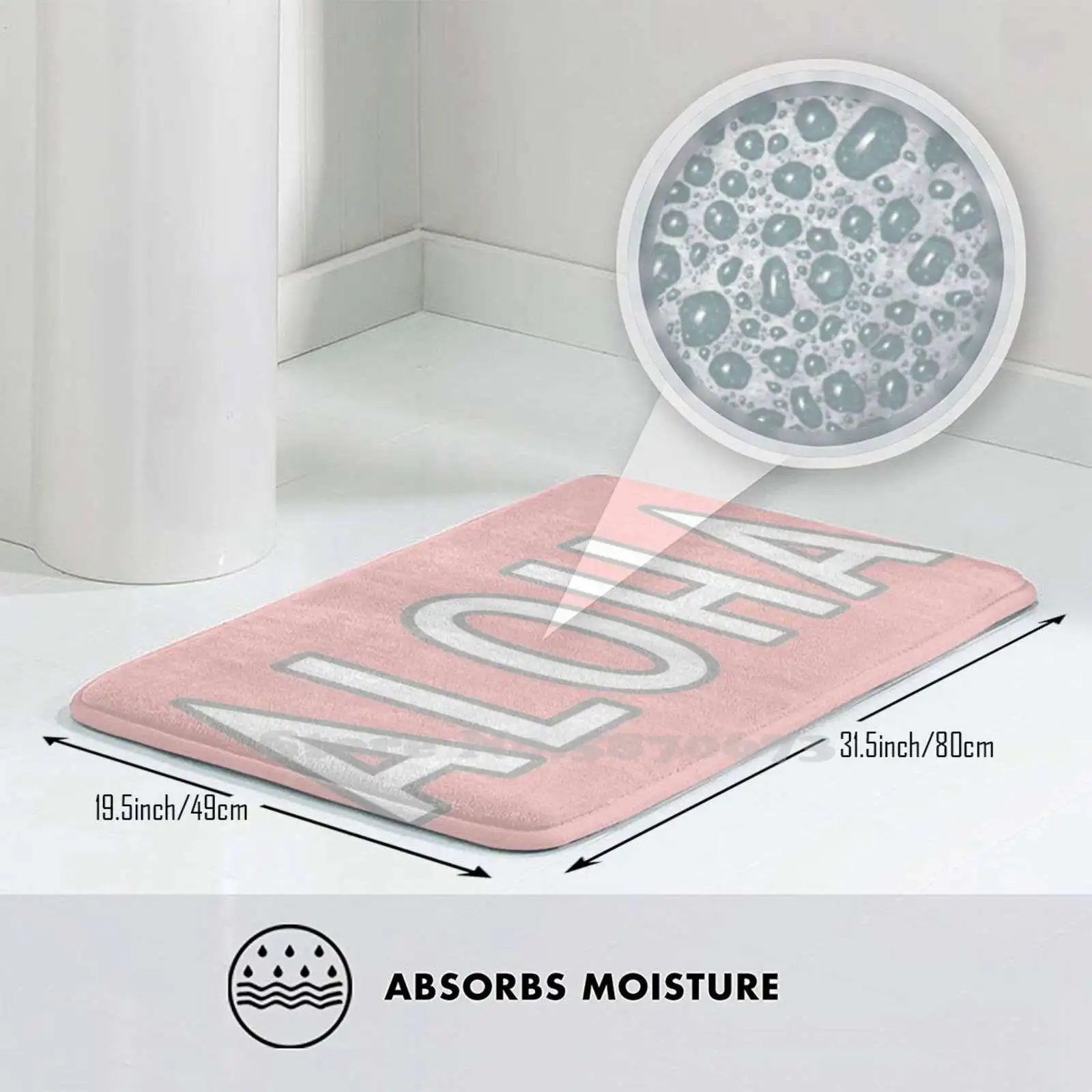 Aloha серый мягкий коврик для ног товары комнаты ковер Ascetic Youtube Забавный тренд с