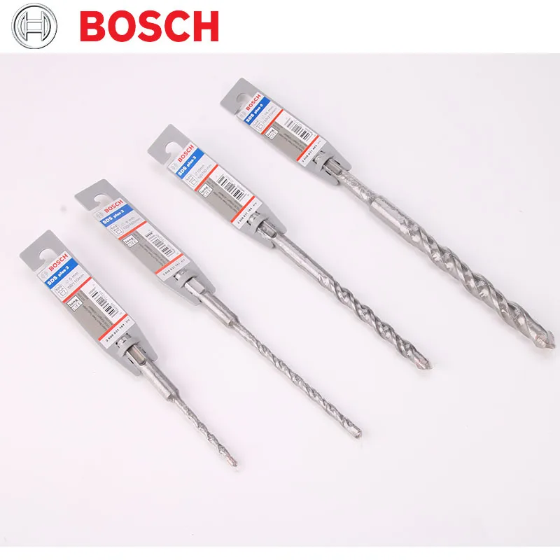 

BOSCH 1 PC Electric Hammer Four Pit Drill Bit 3 Series Two Pit Two-Slot Round Handle Drill Bit Quarrying Through Wall Cement Bit