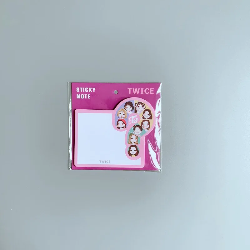 30 шт. KPOP Bangtan Boy BLACKPINK дважды Липкие заметки SEVENTEEN GOT7memo Pad IZONE Post It Notes TXT Signature канцелярские принадлежности