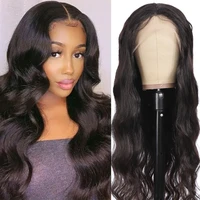 brazilian body wave human hair wigs pre plucked natural color 27 lace wigs for black women remy hair wig with baby hair 150