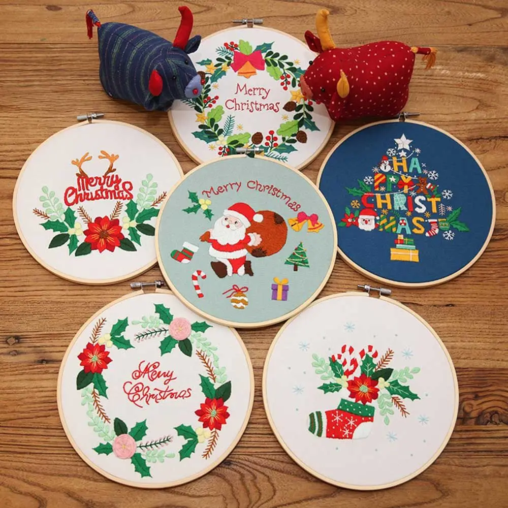 Набор игл для вышивки крестиком ручной работы с цветами | Дом и сад