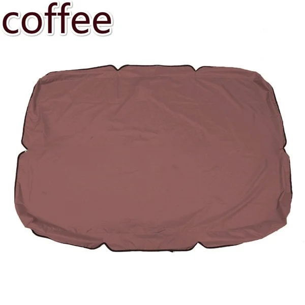 

Outdoor Furniture Dust Cover Sunshade Cover Replacement DIY Solid Color Outdoor Garden Patio Swing Canopy Seat Top Cover