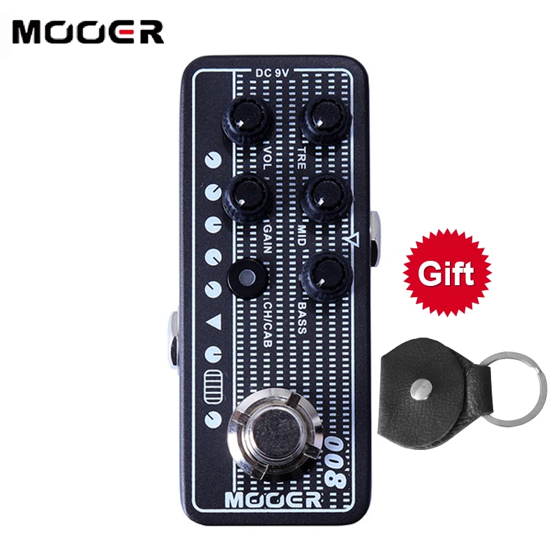 Enlarge Mooer M008 CAli MK3 Electric Guitar Effects Pedal Speaker Cabinet Simulation High Gain Tap Tempo Bass Accessories Stompbox