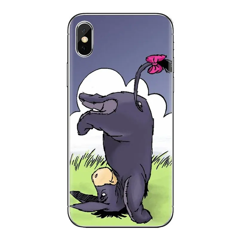 Прозрачный чехол из ТПУ с рисунком Ослика для iPod Touch Apple iPhone 11 Pro 4 4s 5 5S SE 5C 6 6S 7 8 X XR XS