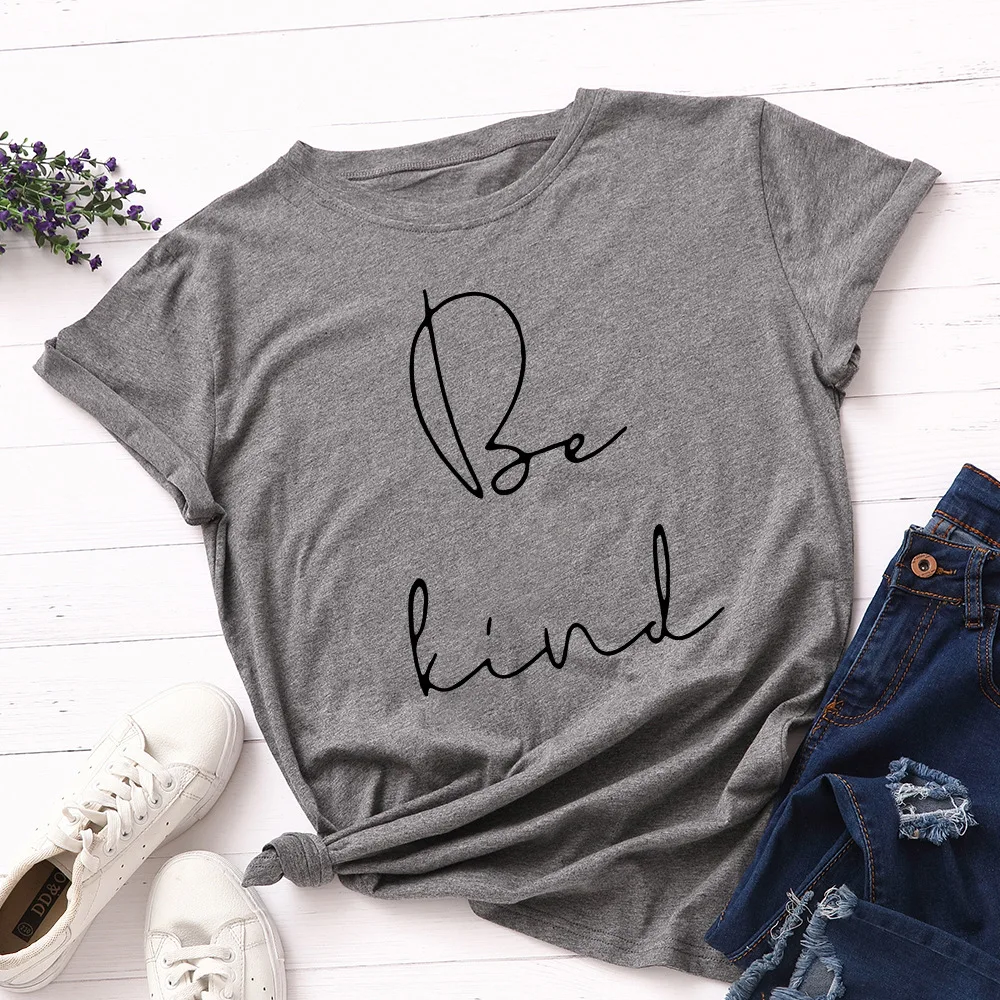 

Womens Cotton Letter Love Printed T-shirt Graphic Tees Tops Female Clothes Woman Oversized Short Sleeve Shirts Top Streetwear