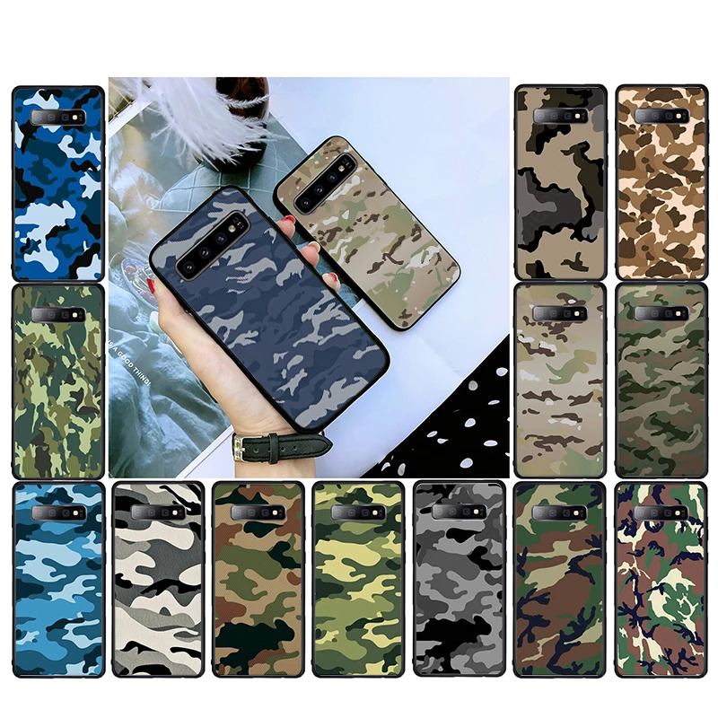 

Camouflage Pattern Camo military Army Phone Case For Samsung Galaxy S21 S20 Plus S20Ultra S20FE S10 S10E S9 Plus Case