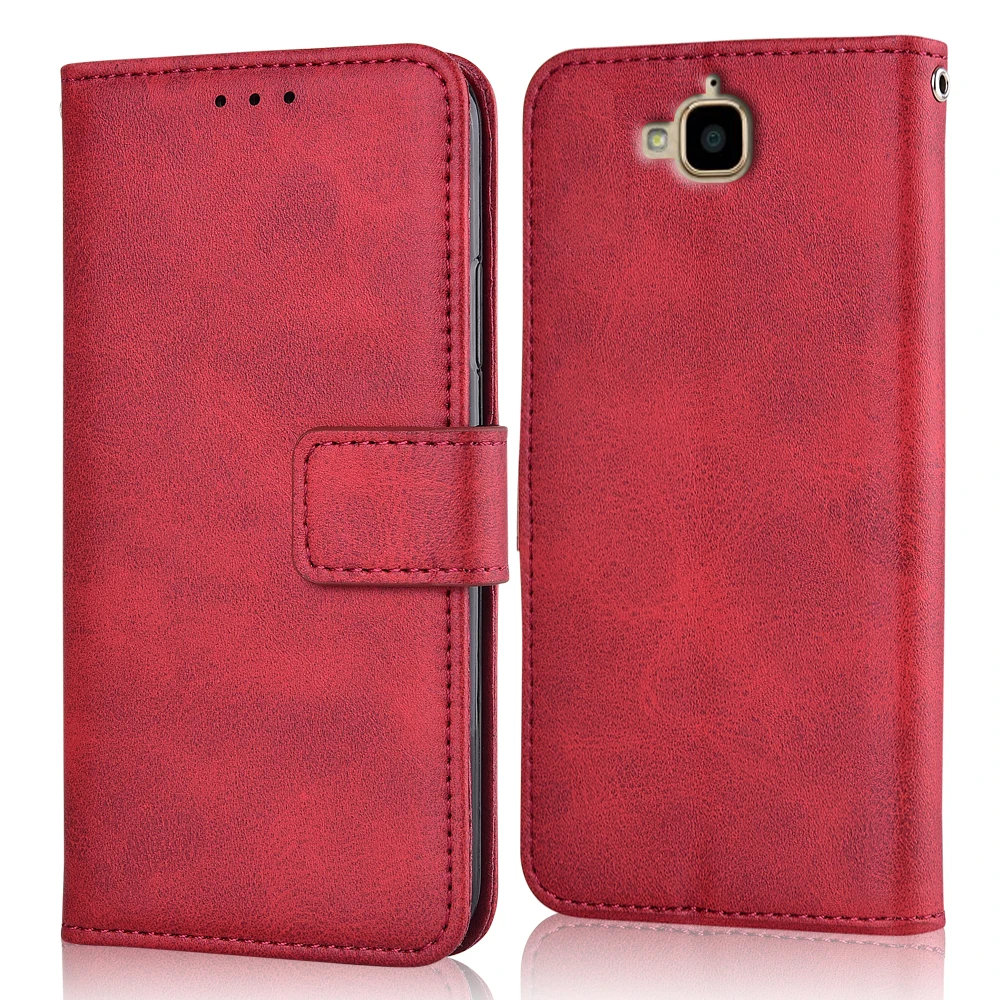 niu-Red Для huawei Honor 4C Pro Чехол для huawei Honor 4C Pro Coque глянцевый матовый кошелек кожаный чехол для huawei Honor 4 C Pro откидная крышка - Цвет: niu-Red