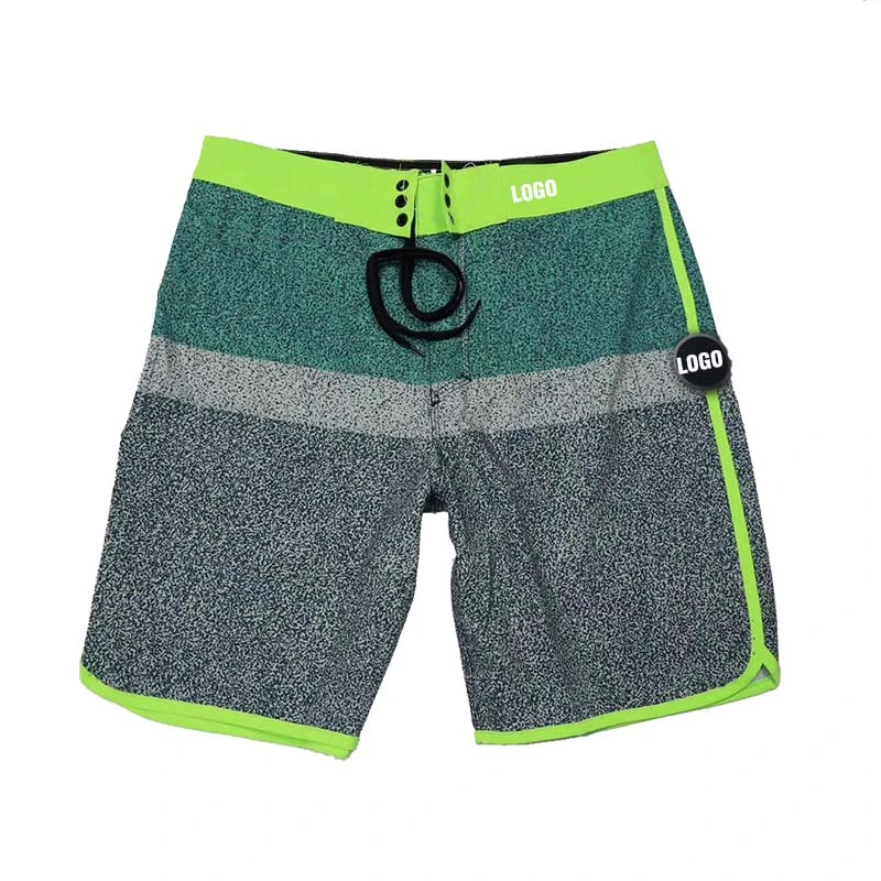 Мужские Водонепроницаемые пляжные шорты быстросохнущие эластичные бермуды из