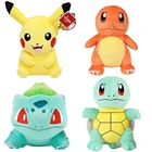 Лидер продаж Пикачу аниме кавайные плюшевые игрушки куклы кальмар Бульбазавр Фильм вокруг покемон мягкие игрушки для детей
