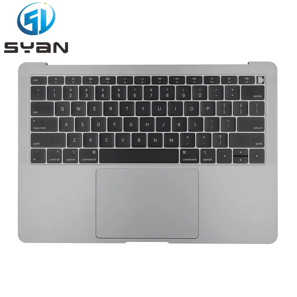 

SYan Space Grey Original For Macbook Air Retina 13" 13.3" A1932 Top Case With US Keyboard French Layout MRE82 EMC 3184 2018