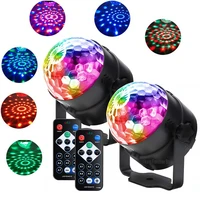 rgb led stage light sound dj disco stage effect lights activated rotating ball lamp for wedding christmas ktv bar party decor