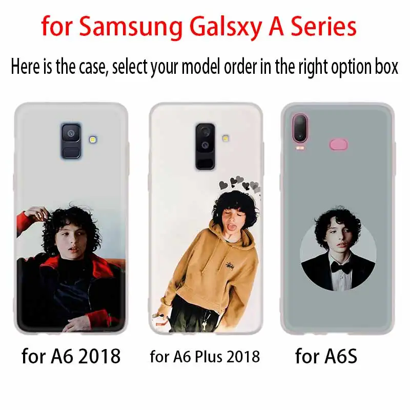 Case For Samsung Galaxy A12/A20/A51/A70/A20s/A21s/A32/A50/A50s/A42/A52/A72 5G A8 A7 A6 2018 Cover Finn Wolfhard Stranger Things | Мобильные