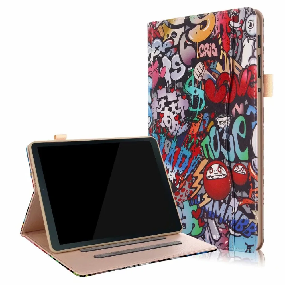 Чехол из искусственной кожи для samsung Galaxy Tab A 10,5 T590 T595 T597 SM-T590 SM-T595 Smart Cover для samsung Tab A 10,5 чехол