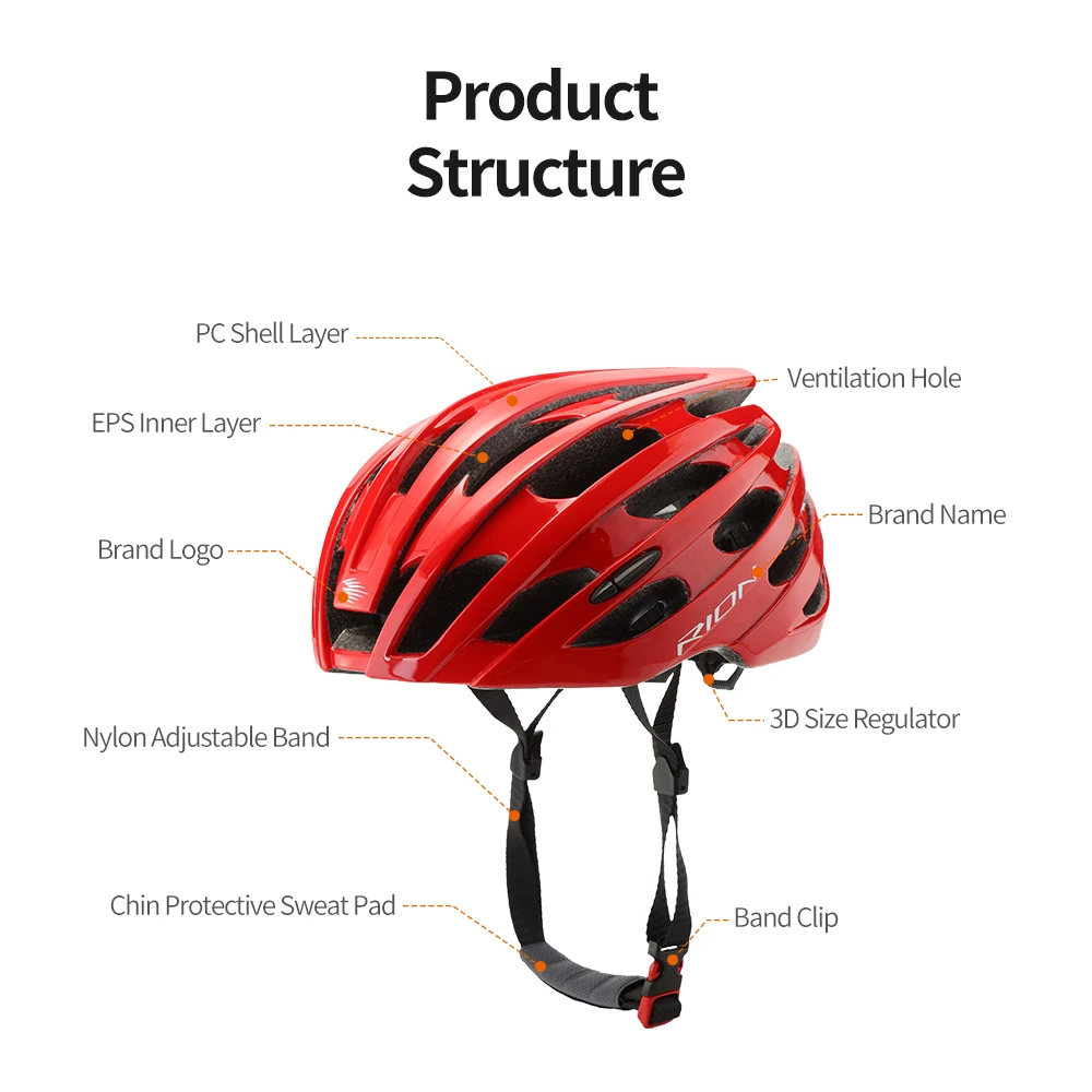 Светоотражающие велосипедные шлемы RION для женщин и мотоциклов ультралегкий
