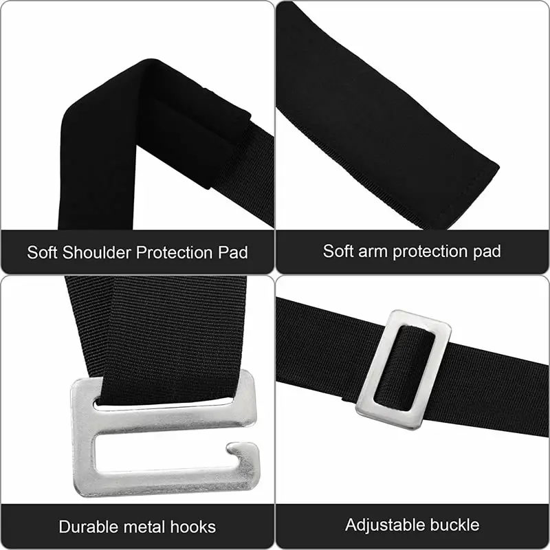 

Shoulder Heavy Mobile Artifact Furniture Electrical Logistics Handling Belt Upstairs to Move Goods