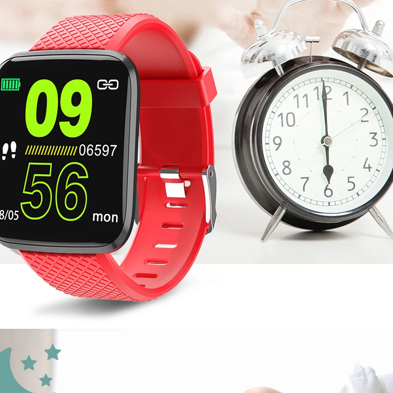 

D13 Smart Band Men Women Smart Wristwatch Heart Rate Blood Pressure Sleep Monitor Pedometer Bluetooth Connection For IOS Androi