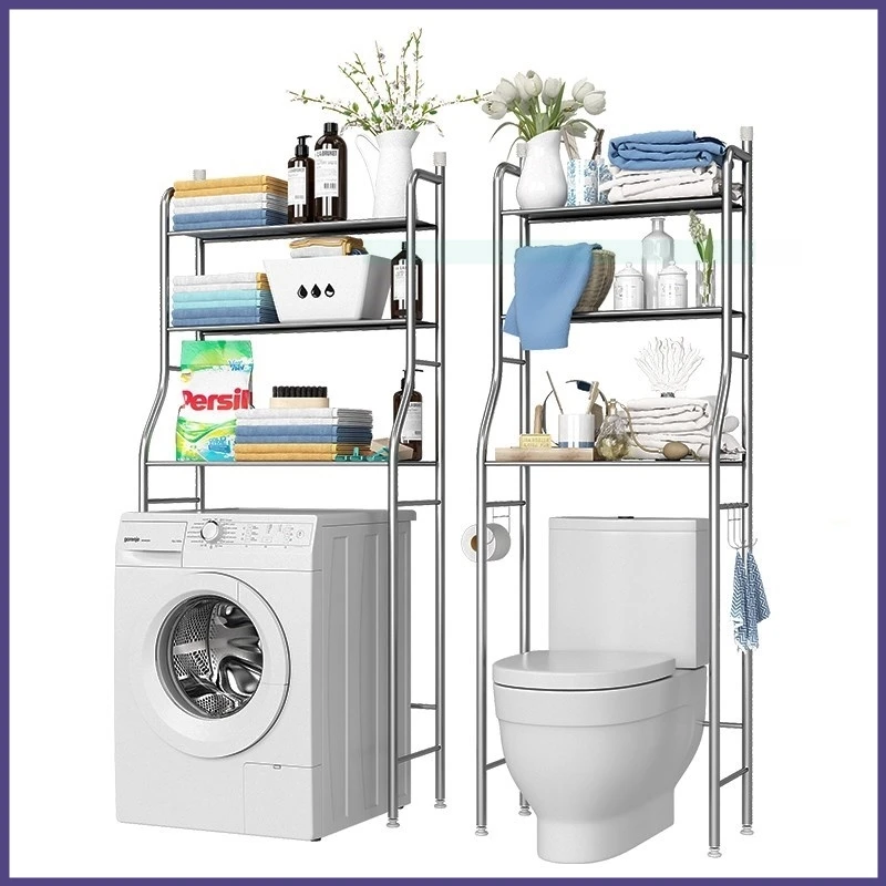 Washing Machine Buy Material Cover Roller Toilet Buy Material Rack Stainless Steel Toilet Rack Floor Bathroom Storage