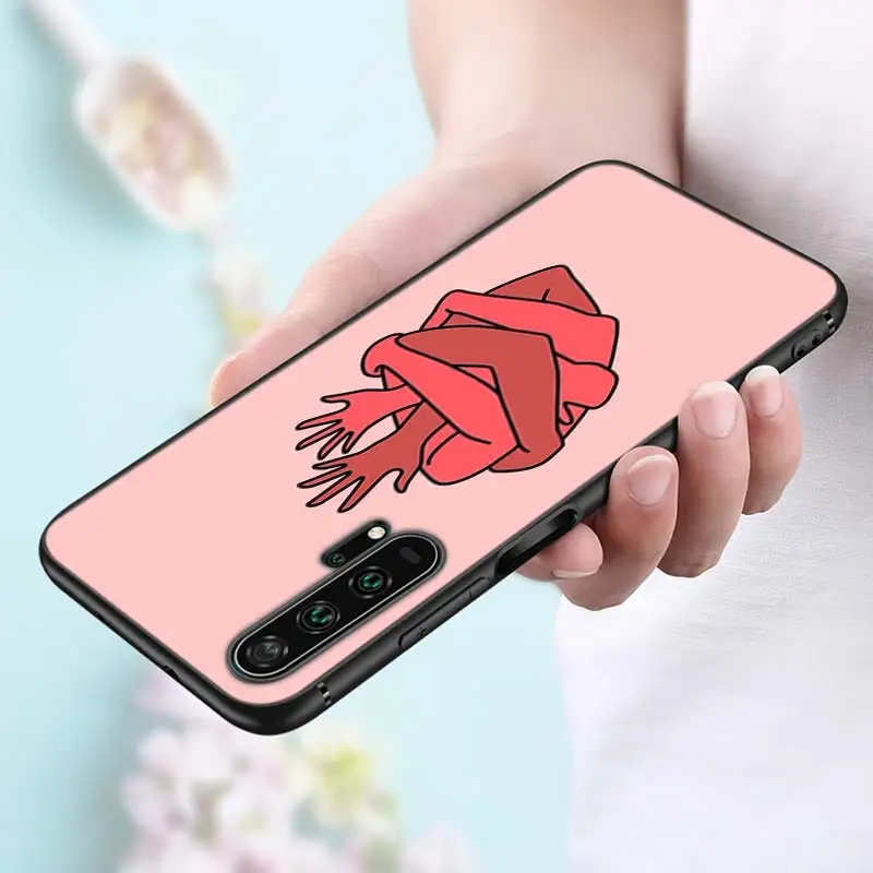 Черный силиконовый чехол для медсестры медицинская медицина для huawei Honor 10i 9X8X20 10 9 Lite 8 8A 7A 7C Pro удобный телефонный футляр