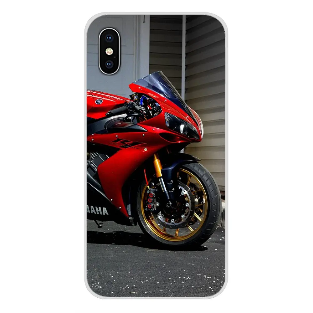 For Xiaomi Redmi 4A S2 Note 3 3S 4 4X 5 Plus 6 7 6A Pro Pocophone F1 Transparent Soft Cases Covers Fashion Motorcycle Race Motor | Мобильные
